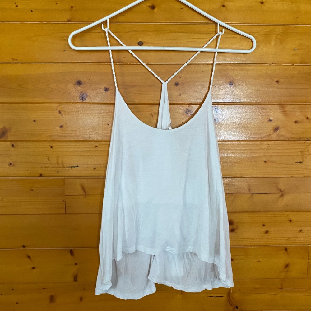 White tank top